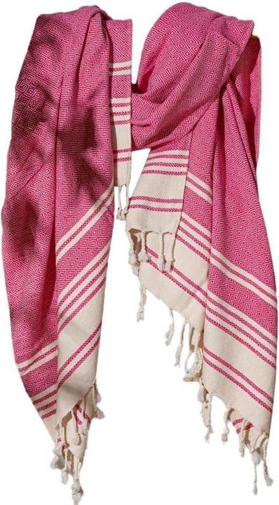 Foutastic Strandtuch New Diamond Fuchsia, Schnelltrocknend: Ja (170 x 90 cm)