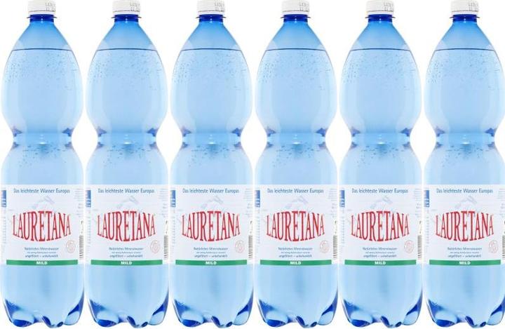 Image du produit Lauretana Eau minérale gazeuse 6 Petfl 1.5 lt (6 x 150 cl)