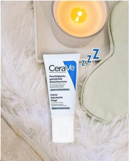 Productafbeelding CeraVe Hydraterende Gezichtscrème (52 ml, 24h crème)