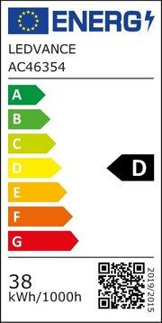 Energie-Label Ledvance LED-Lampe (E27, 38 W, 5400 lm, 1 x, D)