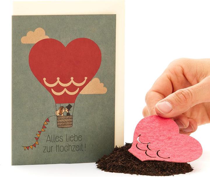 Die Stadtgärtner Ballon de mariage (1 pcs)