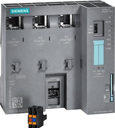 Produktbild Siemens ET200S, IM151-8 PN/DP-CPU, 192 KB