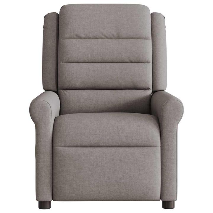 Immagine prodotto VidaXL Poltrona massaggiante elettrica in tessuto color tortora