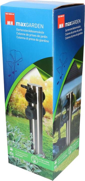 Immagine prodotto Max Hauri Colonna per prese da giardino maxGARDEN (4 x, Tipo 13)