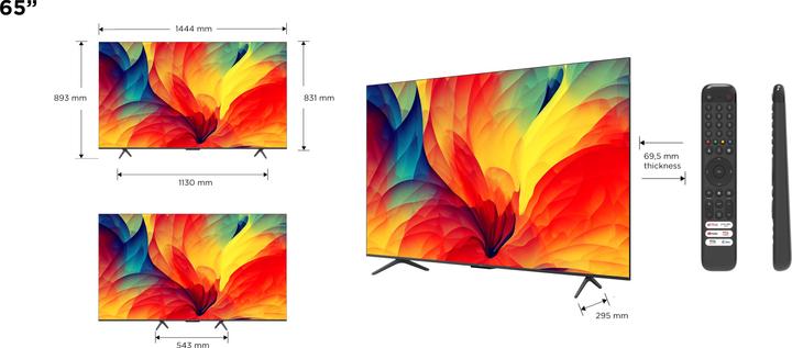 Actual product image TCL 65QLED780 (65", QLED, 4K)