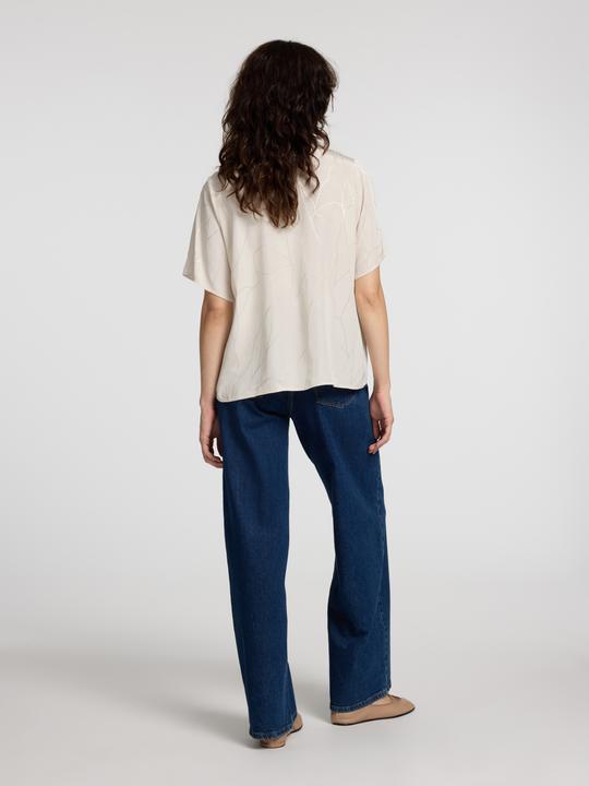Actual product image Selected Femme Print top with V-neck (38)