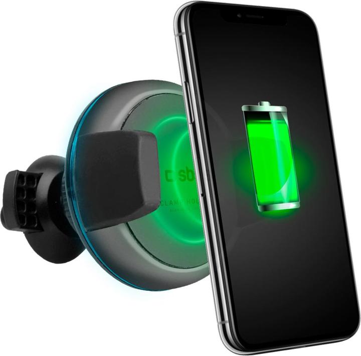 Actual product image SBS Wireless Clamp circular phone mount
