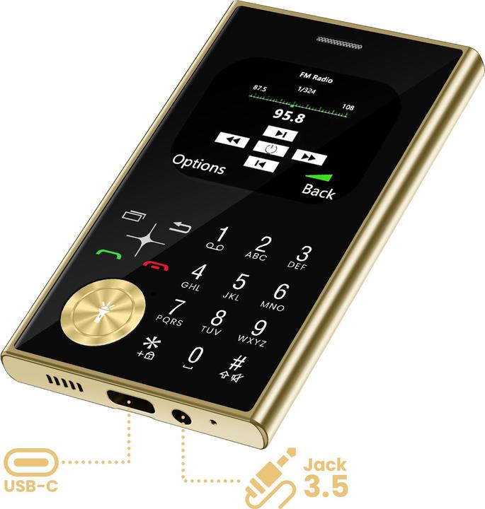 Produktbild Avizar Tastenhandy 2,01" Display Dual-SIM Line-Stil (2.01")