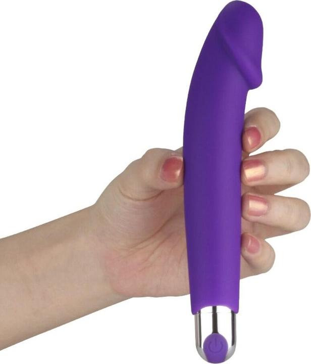 Produktbild Lovetoy Wiederaufladbarer IJOY Silikon Dildo Lila