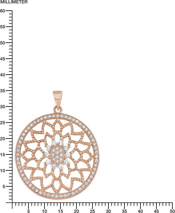 Actual product image Amor Ornament (Silver, Zirconia)