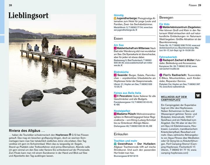 Actual product image Reise-Taschenbuch Allgäu (German, Elke Homburg, 2021)