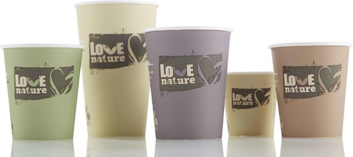 Produktbild Neutral LOVE NATURE - Kaffeebecher (80 x)