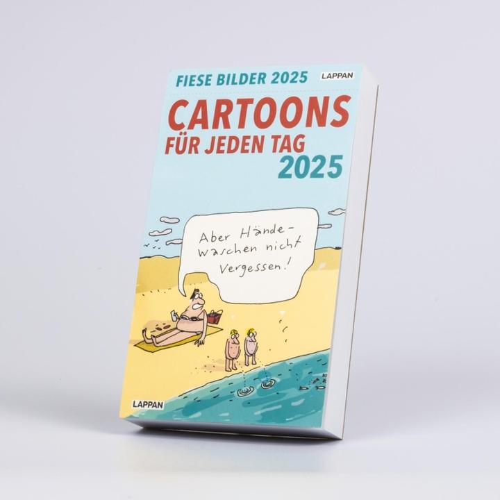 Produktbild Fiese Bilder Cartoons für jeden Tag 2025: Tageskalender (Kein Einband, Deutsch)