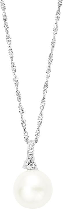 Amor Perle (Silber, Zirkonia, Süsswasserperle)