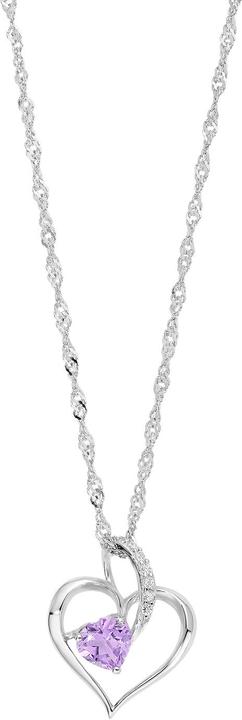 Produktbild Amor Herz (Silber, Zirkonia)