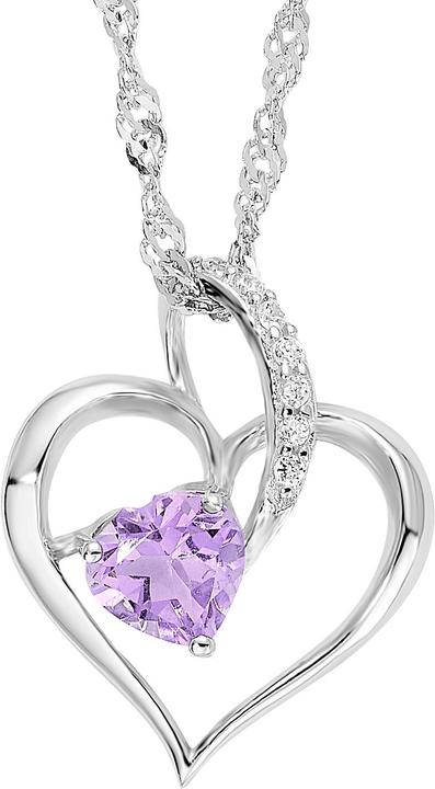 Produktbild Amor Herz (Silber, Zirkonia)