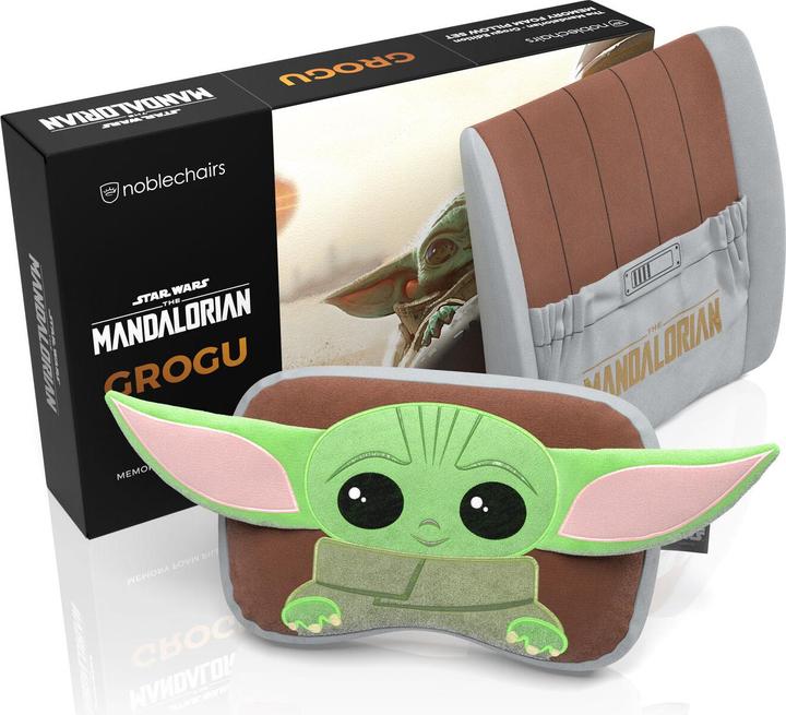 Actual product image noblechairs Memory Foam Kissen-Set - Grogu Edition