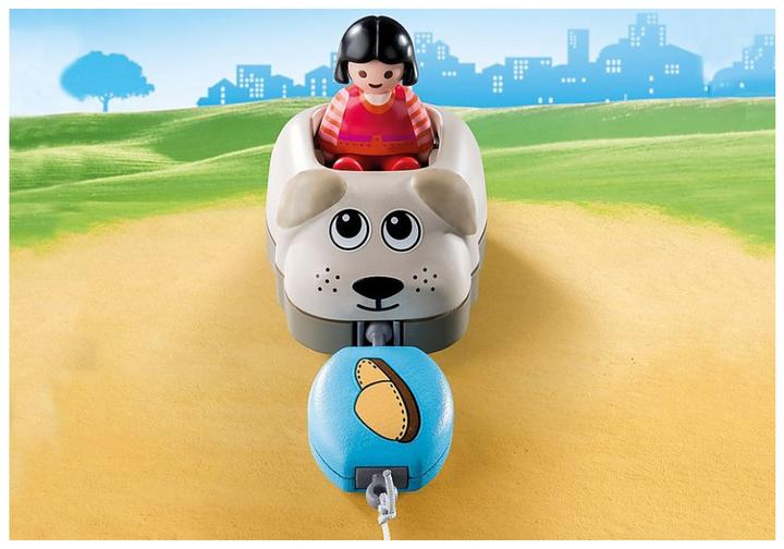 Actual product image Playmobil 70406 Dog train (70406, Playmobil 1.2.3)