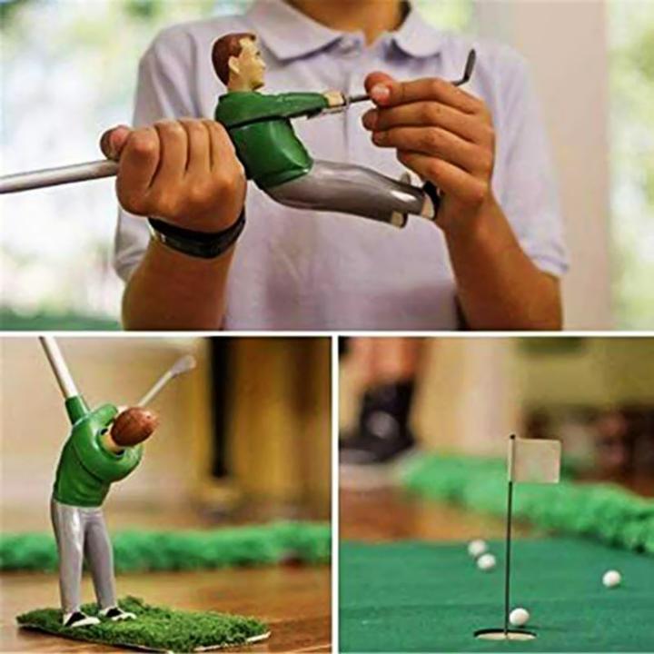 Produktbild Hermex Indoor Minigolf Spiel Miniatur Minigolf Indoor-Golf Haus-Minigolf Set