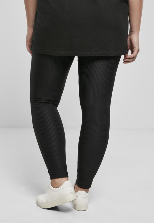Immagine prodotto Urban Classics Leggings a costine Tech Mesh da donna (4XL)