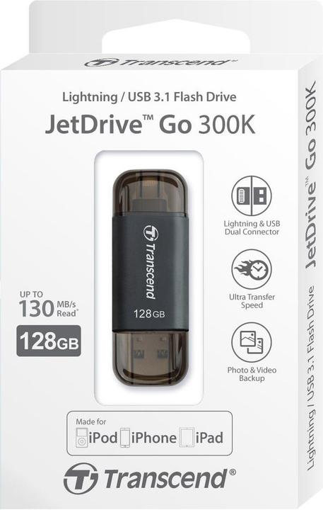 Image du produit Transcend JetDrive Go 300 (128 Go)
