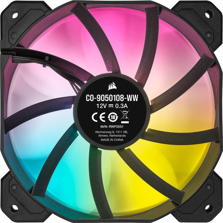 Actual product image Corsair SP120 RGB Elite (120 mm, 1 x)