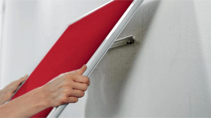 Immagine prodotto Nobo Pannello di feltro Impression Pro 1915422 rosso, 87x155cm (Bacheca, 87 x 155 cm)