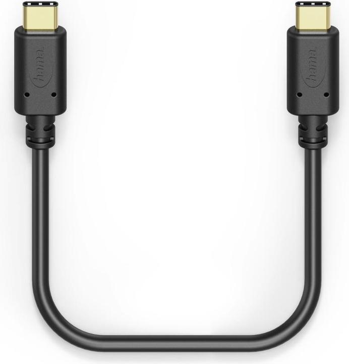 Produktbild Hama USB-C - USB-C (0.20 m, USB 2.0)