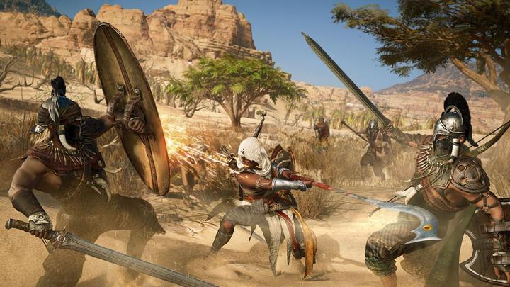 Produktbild Ubisoft Assassins Creed Odyssey + Origins Double Pack (PS4, DE)