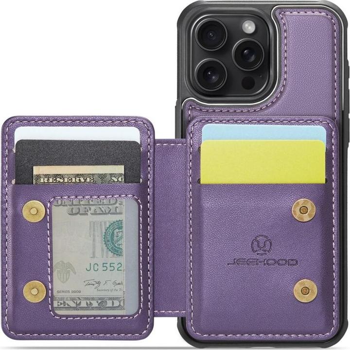 Immagine prodotto Cover-Discount iPhone 16 Pro - Cover posteriore 2-in-1 con supporto per carta di credito (Apple iPhone 16 Pro)