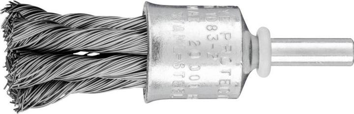 Actual product image Pferd POS Brush Brush knotted PBG Ø 19mm Shank-Ø 6mm Steel-Wire-Ø 0,35 43706