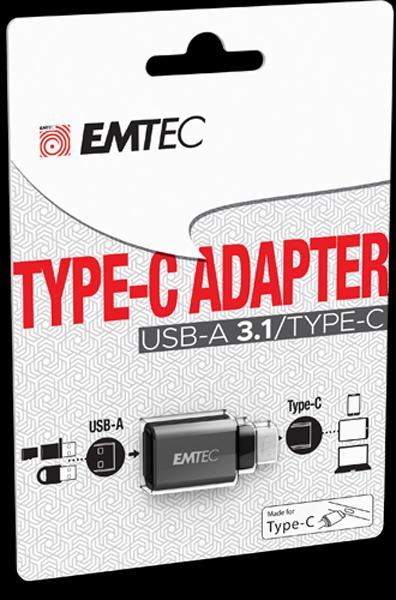 Actual product image Emtec T600 USB 3.0 USB-C Black (USB 2.0)