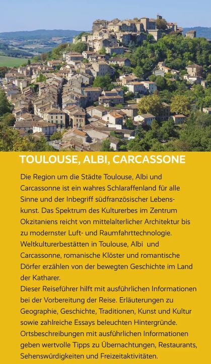 Produktbild Reiseführer Toulouse, Albi, Carcassonne (Deutsch, Heike Bentheimer, 2022)