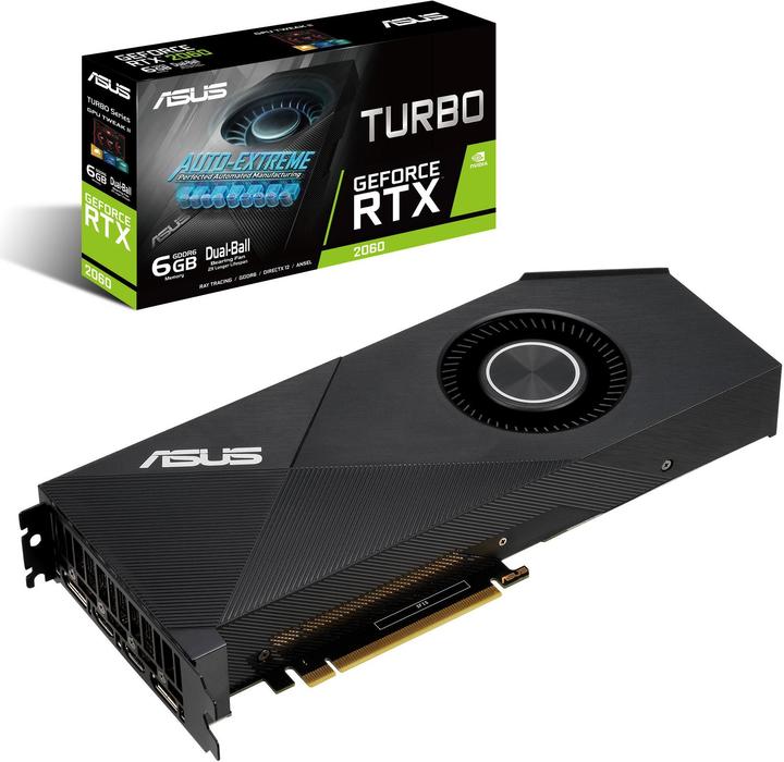 Produktbild ASUS GeForce TURBO RTX 2060 6G (6 GB)