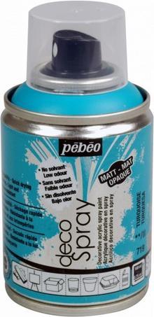 Actual product image Pebeo Decospray Matt acrylic paint (Turquoise, 100 ml)