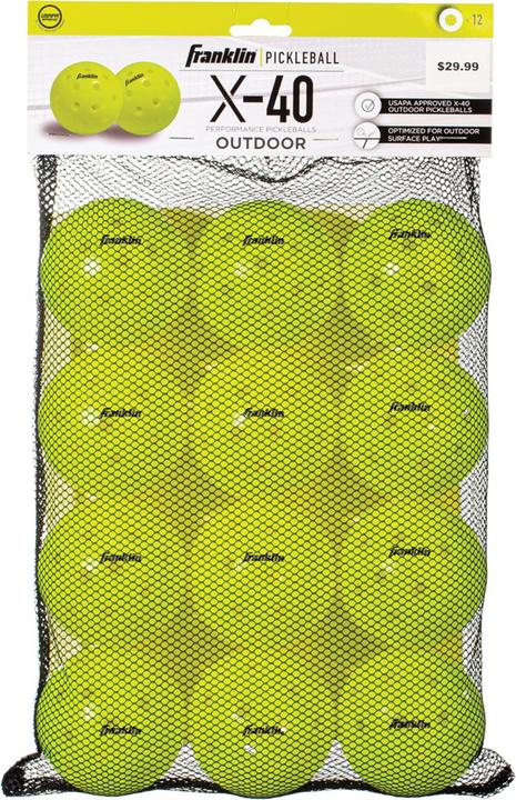 Produktbild Franklin X40 Picklebälle 12erPack Für Aussen
