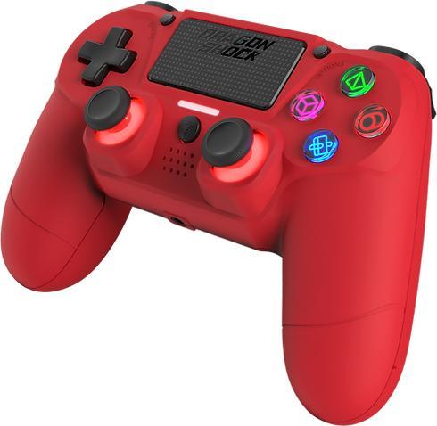Image du produit DragonShock Manette Mizar sans fil rouge PS4 (PS4)