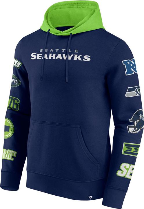Fanatics Seattle Seahawks NFL Sleeve Prints Hoody - XXL (XXL)