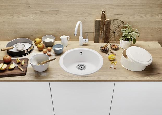 Immagine prodotto Blanco Blancorondo (Lavello montato, 45 cm, 45 cm)