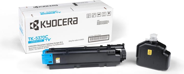 Actual product image Kyocera Toner TK-5370C Cyan (C)