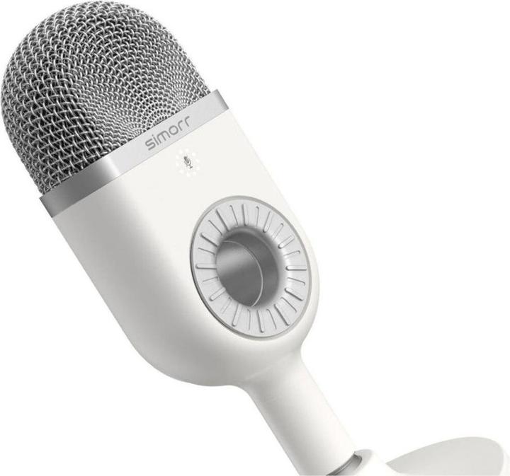 Actual product image SmallRig 3492 Simorr Wave U1 USB Condenser Microphone (White)