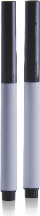 Zeller Present Penna per bacheca in vetro, set da 2 (Nero, 1.20 mm, 2 x)