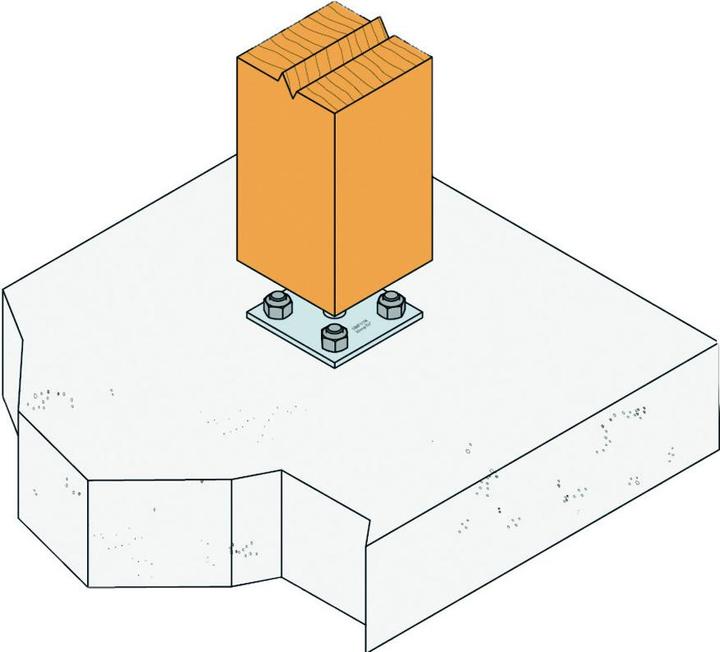 Image du produit Simpson Sst Pied de support (Pied de support, 1 pcs)