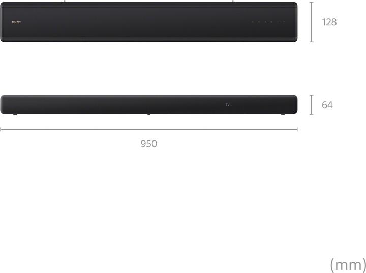 Actual product image Sony HT-A3000 (250 W, 3.1 Channel)