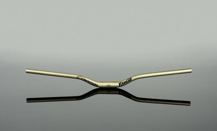 Actual product image Renthal V3 Fatbar Riser Handlebar, 31.8, 800x40mm, gold (31.80 mm)