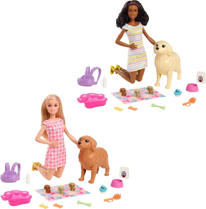 Produktbild Barbie Puppe mit Hund und Welpen