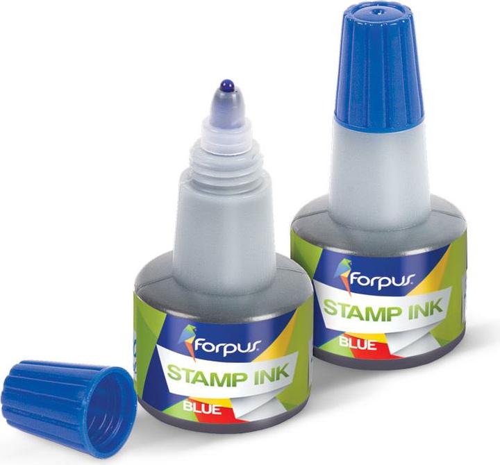 Immagine prodotto Forpus Inchiostro per timbri, 30 ml blu 1223-030