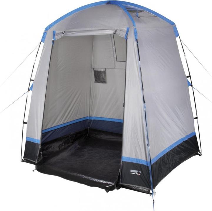 Produktbild High Peak Toilettenzelt Torbole lightgrey-darkgrey-blue (Kuppelzelt, 4.35 kg, 1 Person)