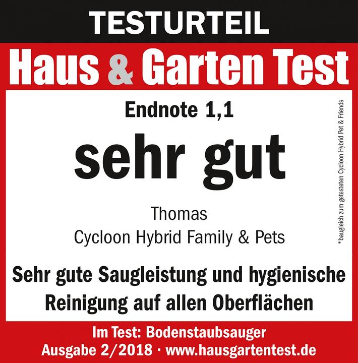 Produktbild Thomas Cycloon Hybrid Family & Pets