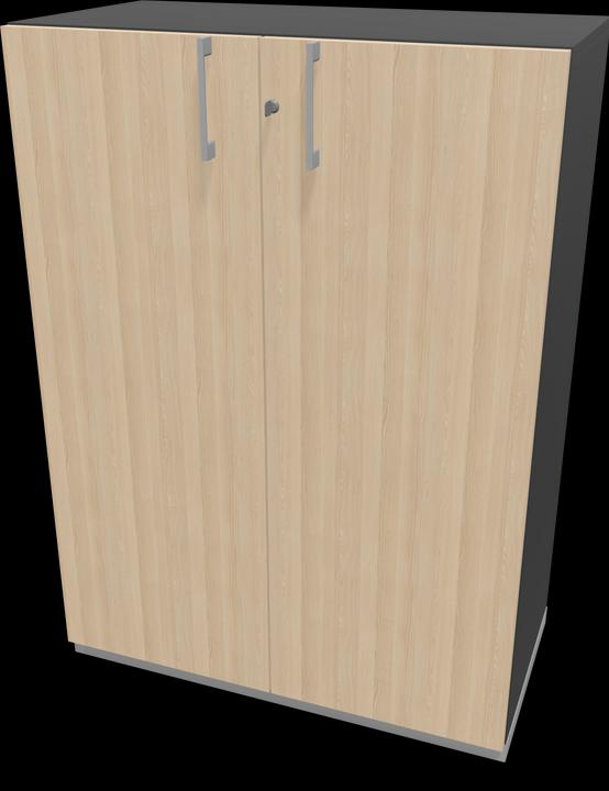 Dunkelgrau, Silbergrau, Eschendekor sandbeige mit Struktur
